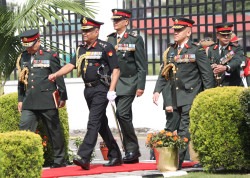 Indian Army Chief gets red carpet welcome in Kathmandu